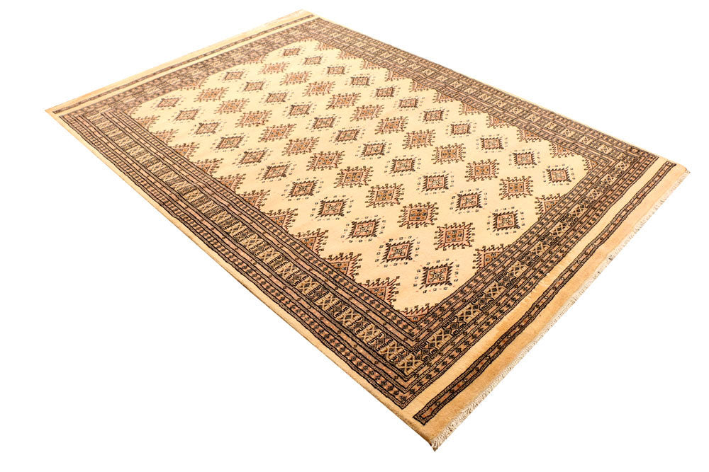 Navajo White Jaldar 5' 6 x 7' 9 - No. 38316 - ALRUG Rug Store