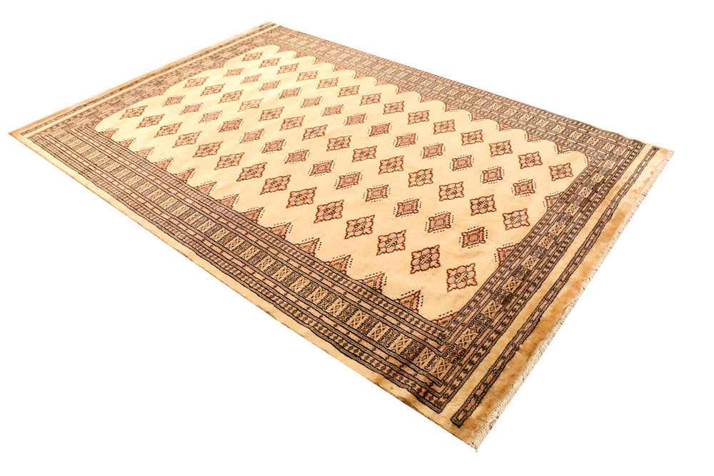 Navajo White Jaldar 5' 8 x 8' 2 - No. 38317 - ALRUG Rug Store