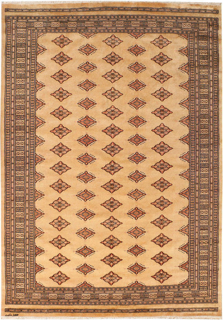 Navajo White Jaldar 5' 8 x 8' 2 - No. 38317 - ALRUG Rug Store