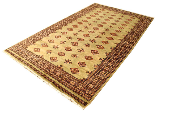 Dark Khaki Jaldar 5' 6 x 9' 1 - No. 38325 - ALRUG Rug Store