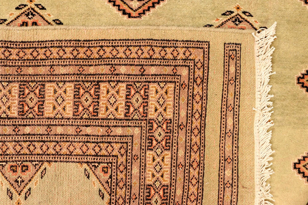 Dark Khaki Jaldar 5' 6 x 9' 1 - No. 38325 - ALRUG Rug Store