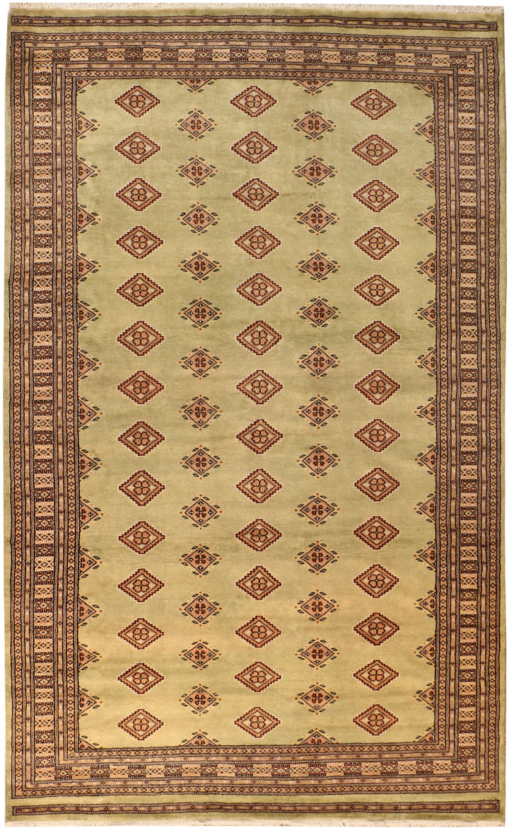 Dark Khaki Jaldar 5' 6 x 9' 1 - No. 38325 - ALRUG Rug Store