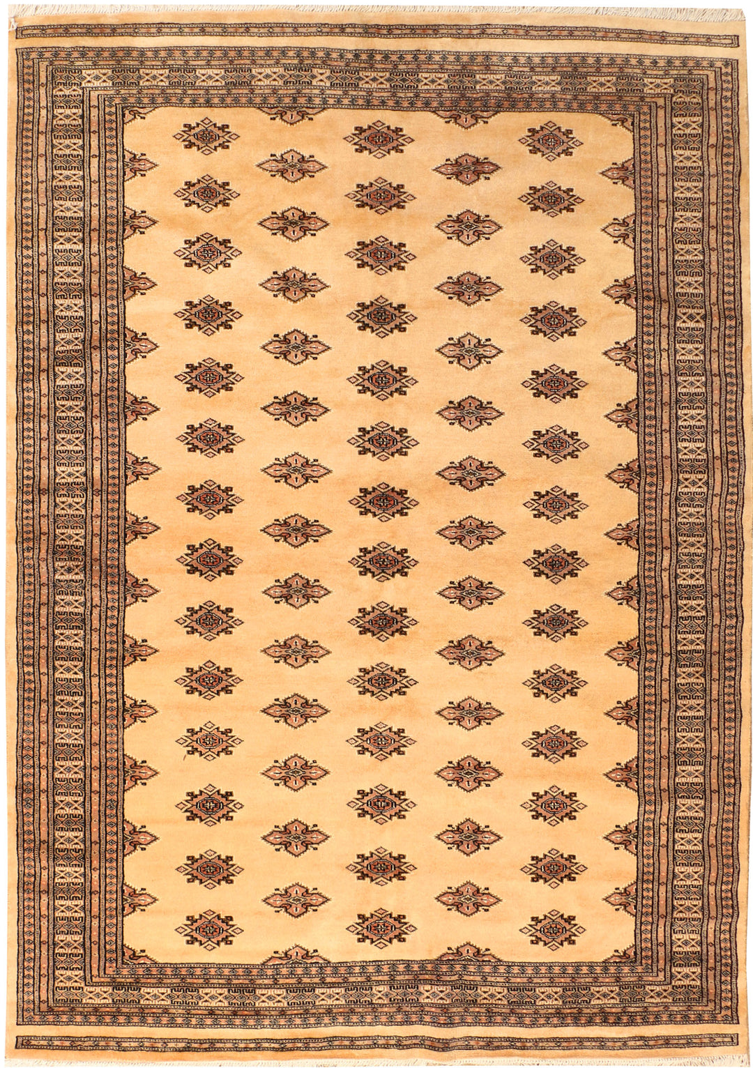 Navajo White Jaldar 5' 7 x 7' 10 - No. 38331 - ALRUG Rug Store