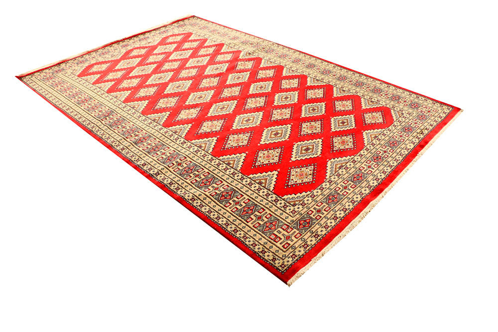 Red Jaldar 5' 11 x 8' 9 - No. 38332 - ALRUG Rug Store