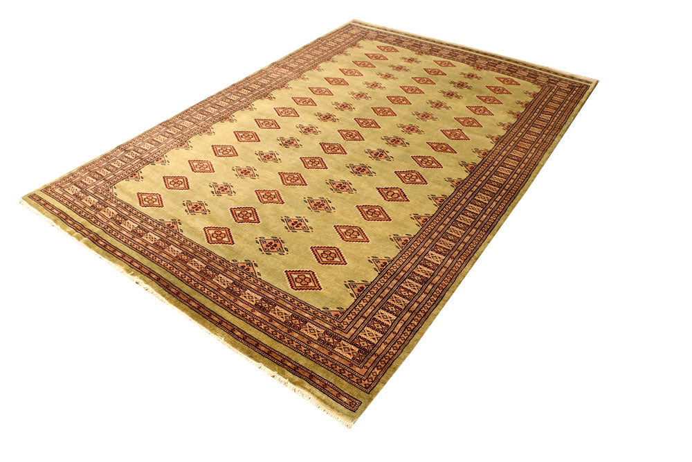Dark Khaki Jaldar 5' 5 x 8' 2 - No. 38336 - ALRUG Rug Store