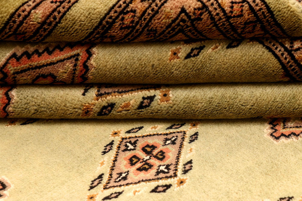 Dark Khaki Jaldar 5' 5 x 8' 2 - No. 38336 - ALRUG Rug Store