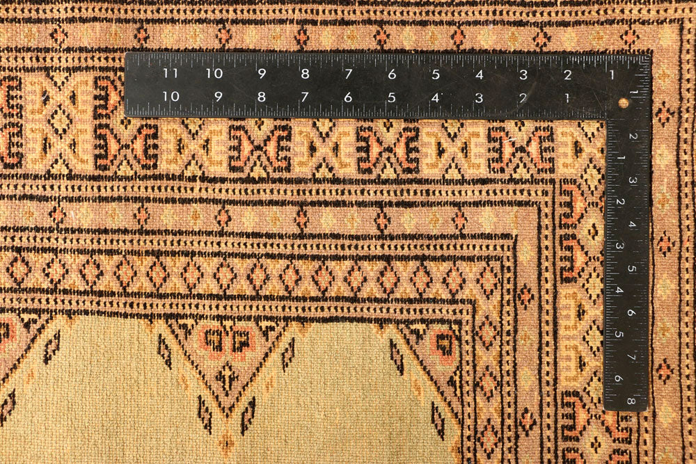 Dark Khaki Jaldar 5' 5 x 8' 2 - No. 38336 - ALRUG Rug Store