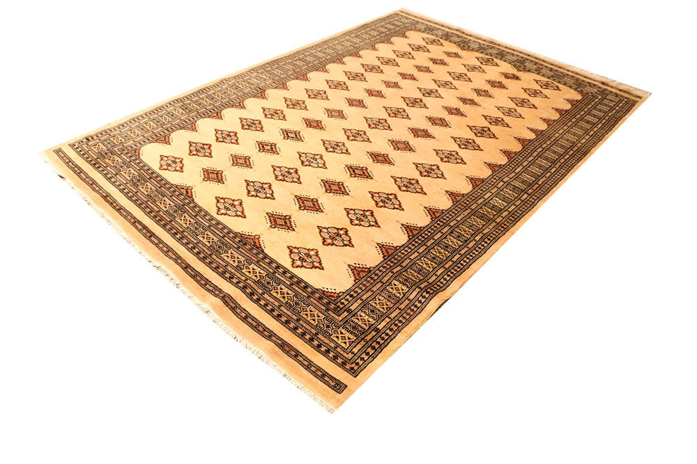 Navajo White Jaldar 5' 7 x 8' 2 - No. 38337 - ALRUG Rug Store