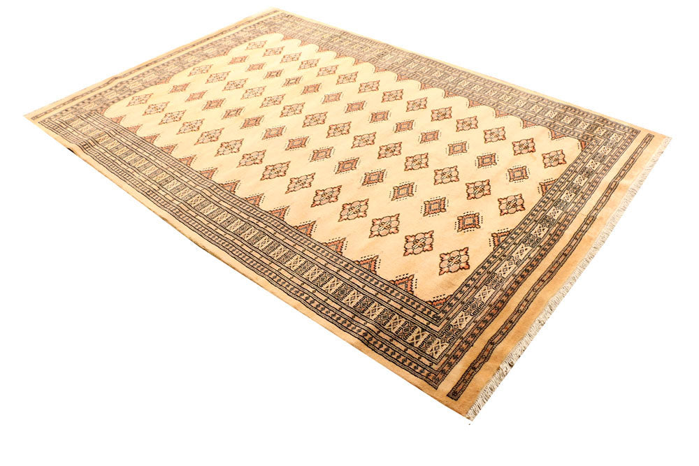 Navajo White Jaldar 5' 7 x 8' 2 - No. 38337 - ALRUG Rug Store