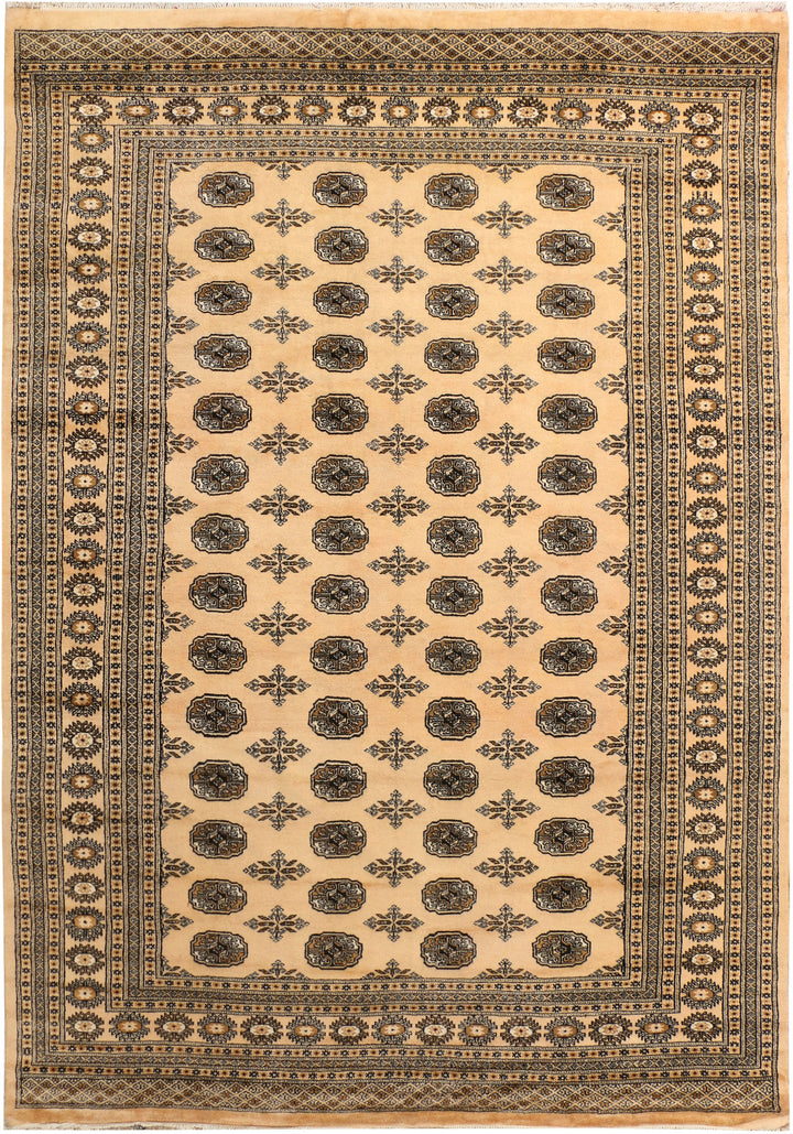 Navajo White Bokhara 6' 8 x 9' 6 - No. 38351 - ALRUG Rug Store