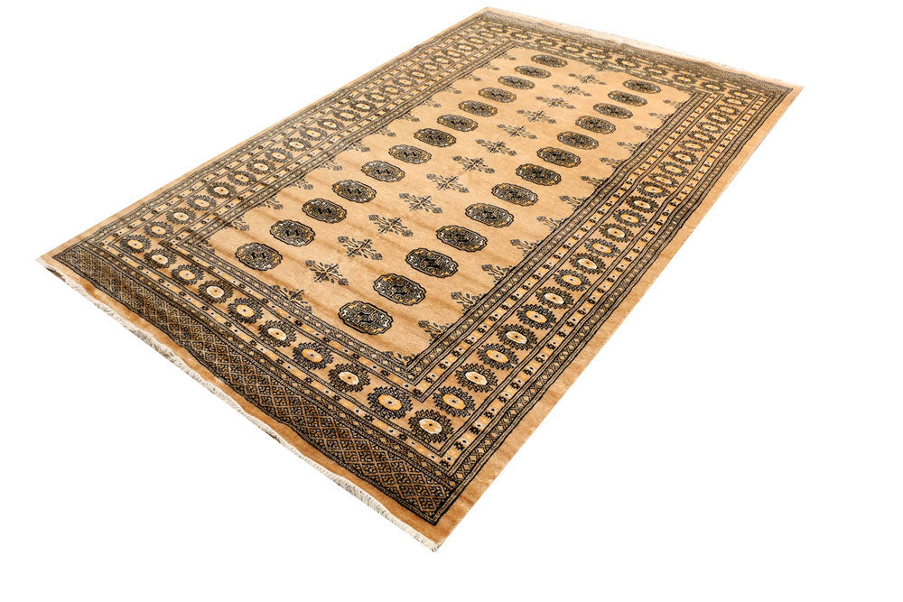 Navajo White Bokhara 4' 8 x 6' 8 - No. 38352 - ALRUG Rug Store