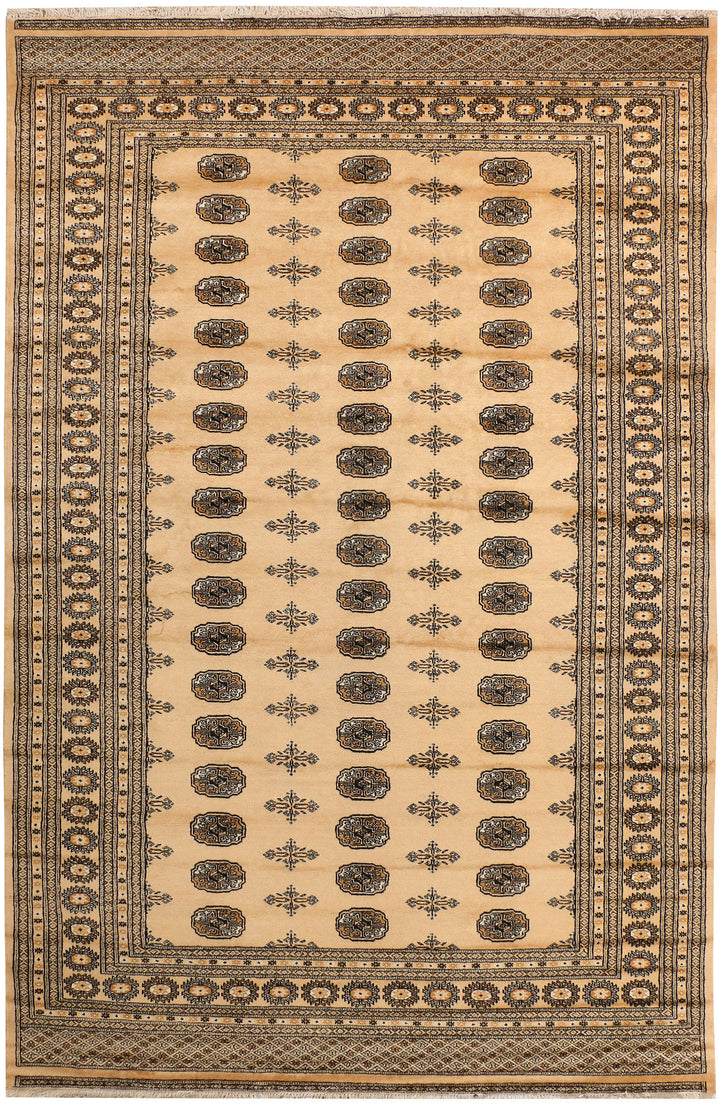 Navajo White Bokhara 6' 8 x 10' 3 - No. 38360 - ALRUG Rug Store