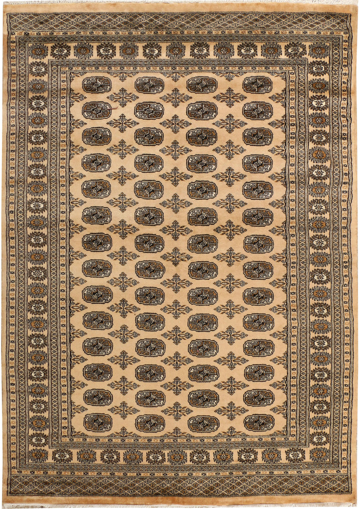Navajo White Bokhara 5' 7 x 7' 10 - No. 38366 - ALRUG Rug Store
