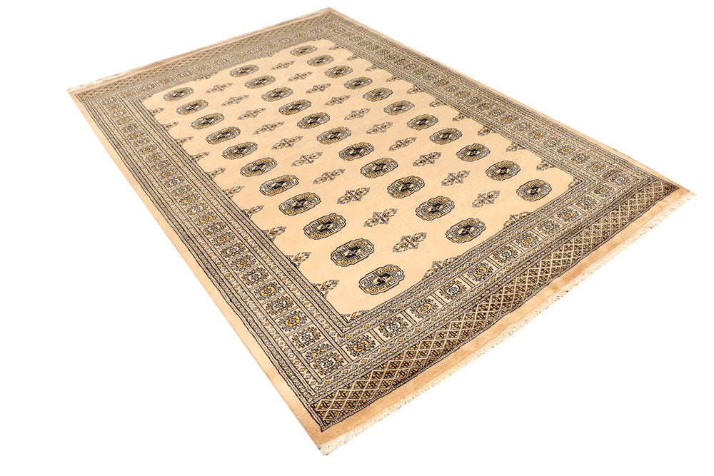 Burlywood Bokhara 5' 8 x 8' 1 - No. 38367 - ALRUG Rug Store