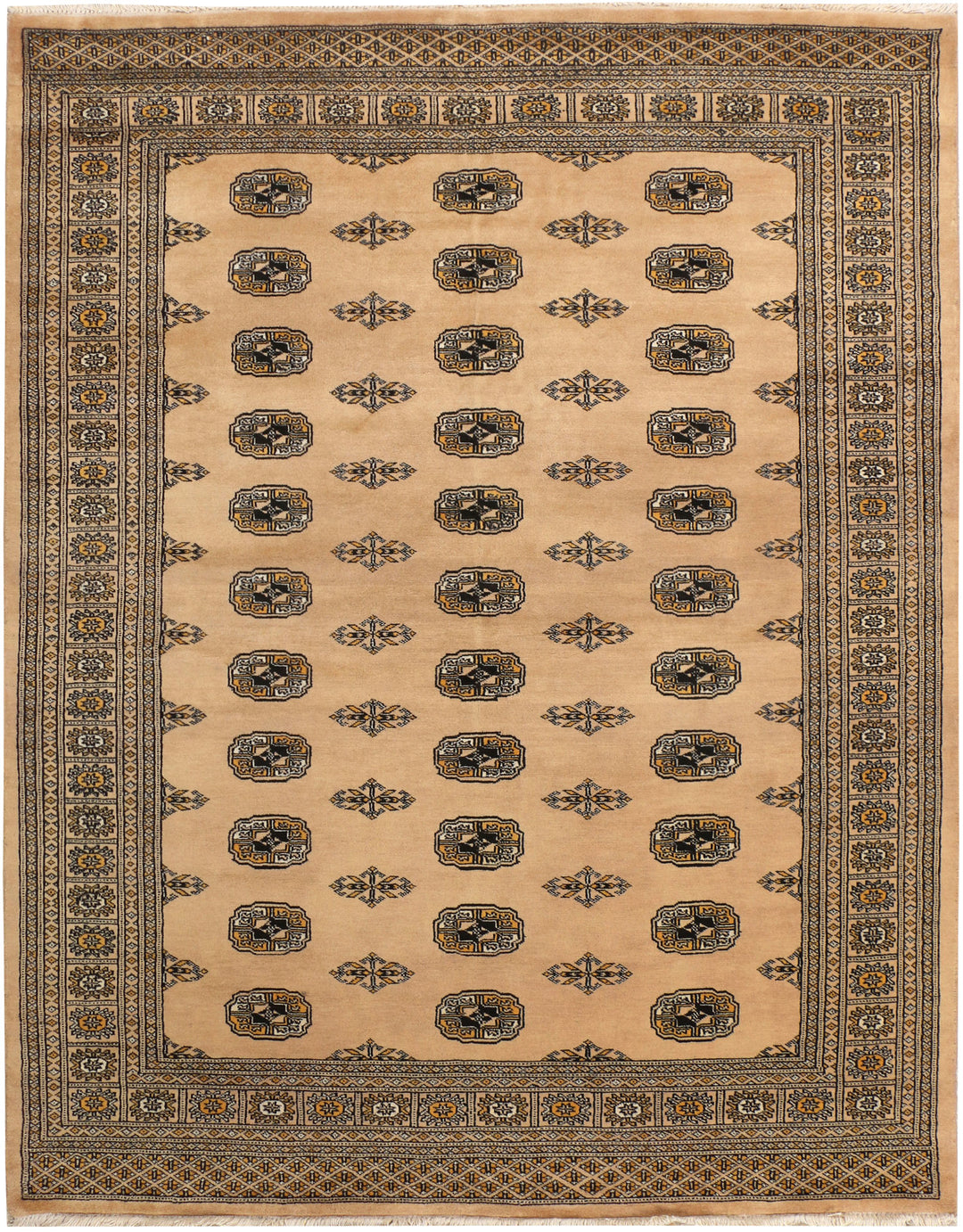 Burlywood Bokhara 5' 8 x 8' 1 - No. 38367 - ALRUG Rug Store