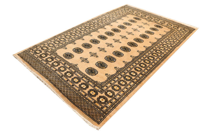 Burlywood Bokhara 5' 1 x 8' 2 - No. 38370 - ALRUG Rug Store