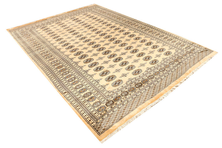 Burlywood Bokhara 7' x 9' 11 - No. 38374 - ALRUG Rug Store
