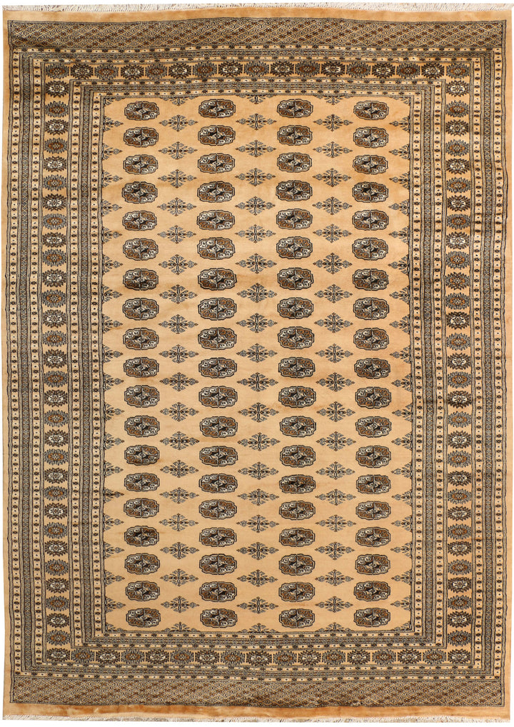 Burlywood Bokhara 7' x 9' 11 - No. 38374 - ALRUG Rug Store