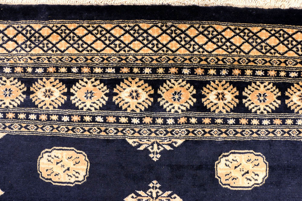 Midnight Blue Bokhara 5' 8 x 8' 6 - No. 38375 - ALRUG Rug Store