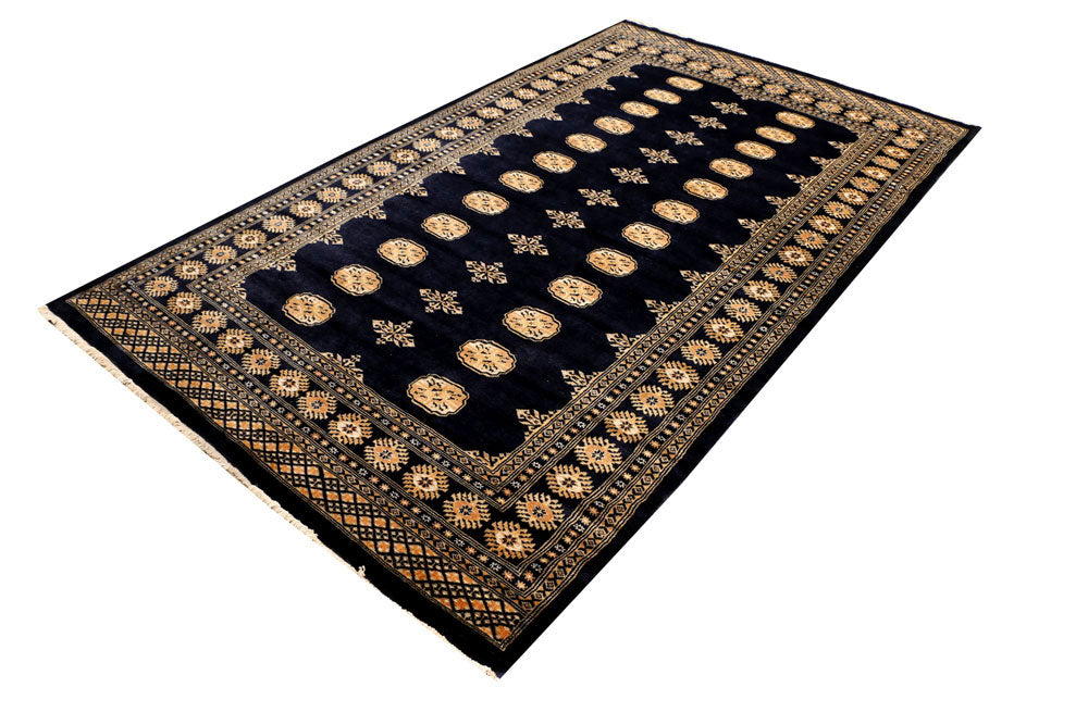 Midnight Blue Bokhara 5' 8 x 8' 6 - No. 38375 - ALRUG Rug Store