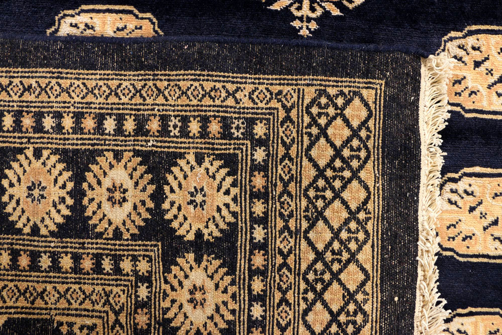 Midnight Blue Bokhara 5' 8 x 8' 6 - No. 38375 - ALRUG Rug Store