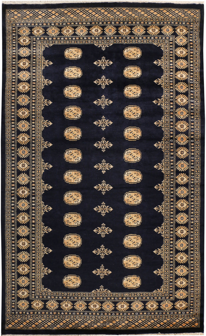 Midnight Blue Bokhara 5' 8 x 8' 6 - No. 38375 - ALRUG Rug Store