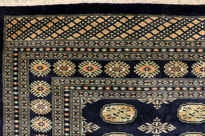 Midnight Blue Bokhara 7' 1 x 10' 1 - No. 38377 - ALRUG Rug Store