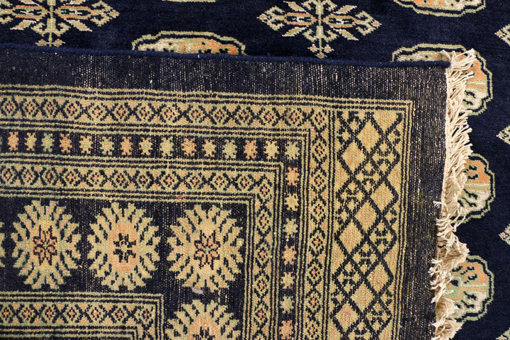 Midnight Blue Bokhara 7' 1 x 10' 1 - No. 38377 - ALRUG Rug Store