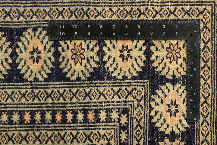 Midnight Blue Bokhara 7' 1 x 10' 1 - No. 38377 - ALRUG Rug Store