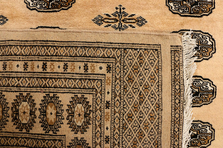 Burlywood Bokhara 6' 8 x 10' - No. 38378 - ALRUG Rug Store