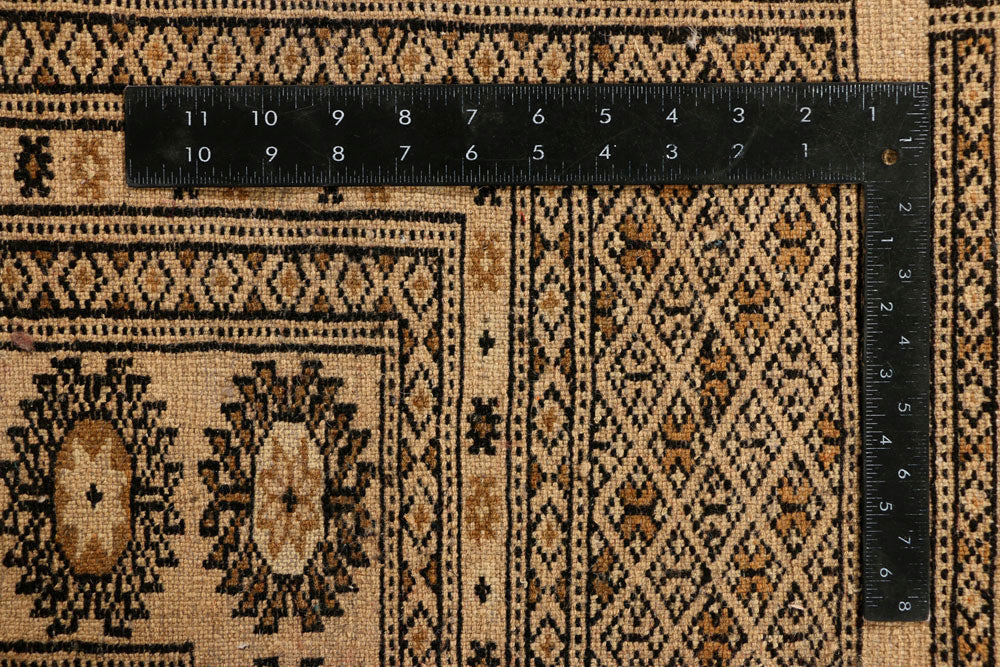Burlywood Bokhara 6' 8 x 10' - No. 38378 - ALRUG Rug Store