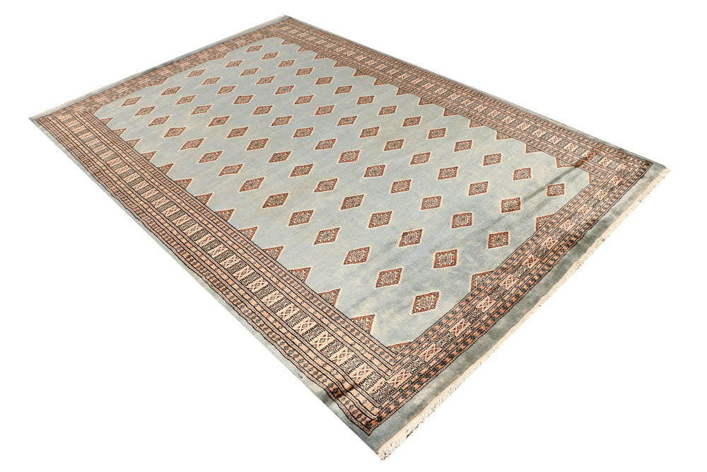 Light Slate Grey Jaldar 5' 8 x 8' 2 - No. 38383 - ALRUG Rug Store