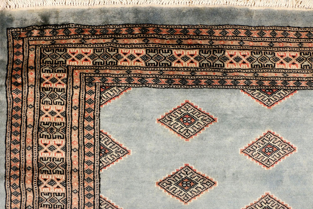 Light Slate Grey Jaldar 5' 9 x 8' 5 - No. 38387 - ALRUG Rug Store