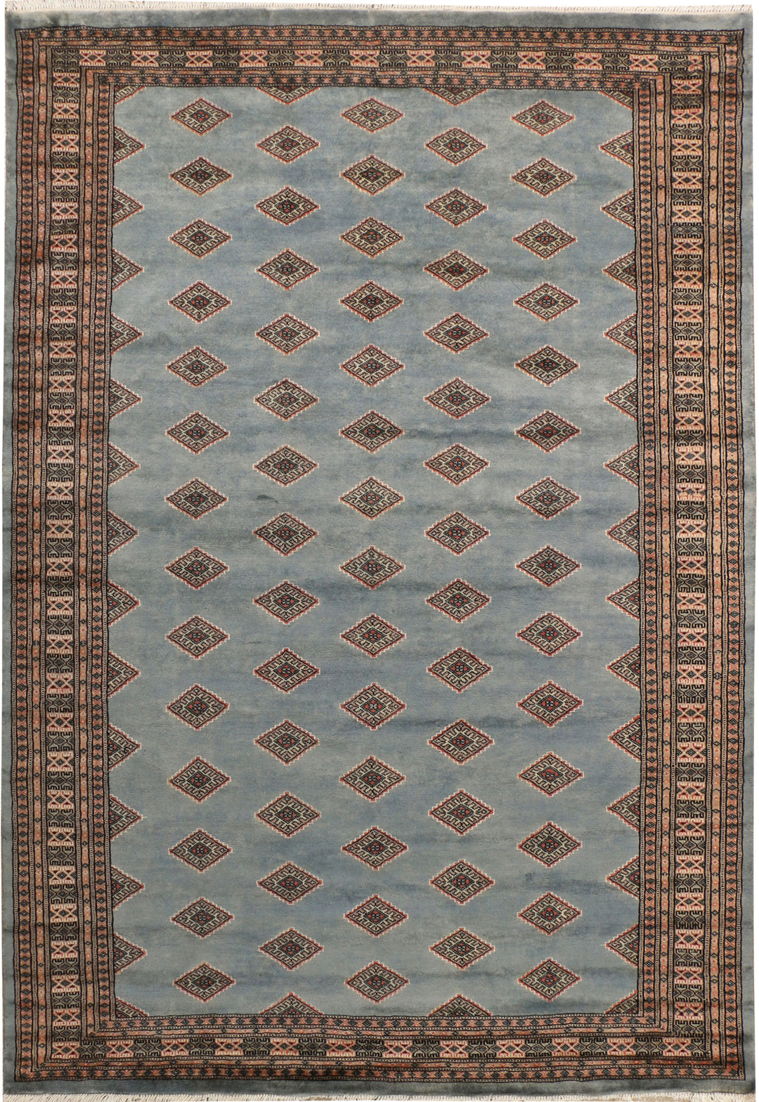 Light Slate Grey Jaldar 5' 9 x 8' 5 - No. 38387 - ALRUG Rug Store
