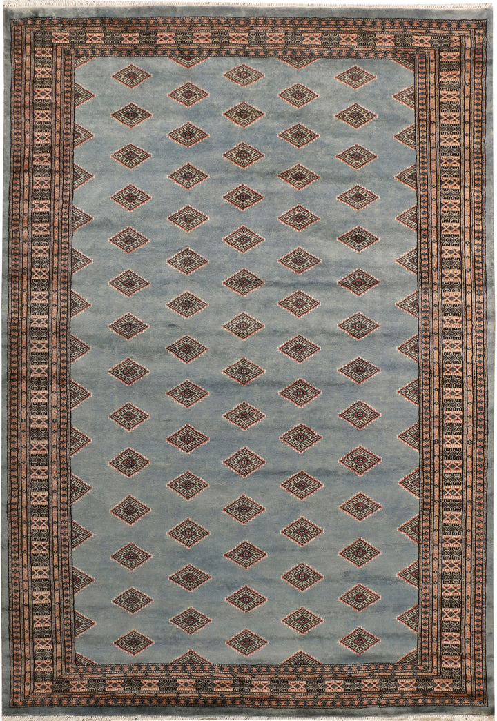 Light Slate Grey Jaldar 5' 9 x 8' 5 - No. 38387 - ALRUG Rug Store