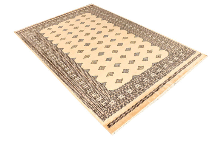 Navajo White Jaldar 5' 6 x 8' - No. 38388 - ALRUG Rug Store