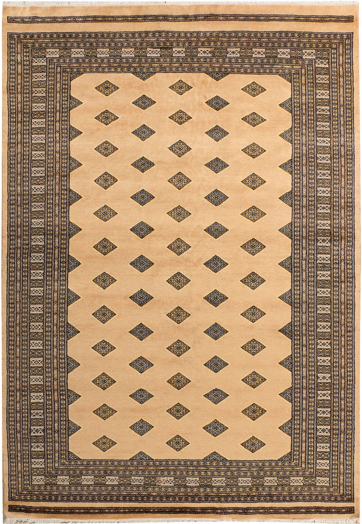 Navajo White Jaldar 5' 6 x 8' - No. 38388 - ALRUG Rug Store