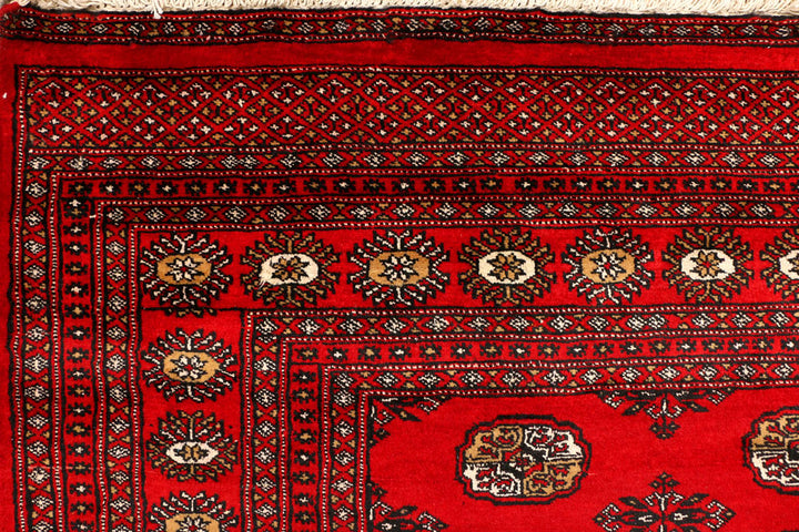 Red Bokhara 6' 7 x 10' 2 - No. 38391 - ALRUG Rug Store