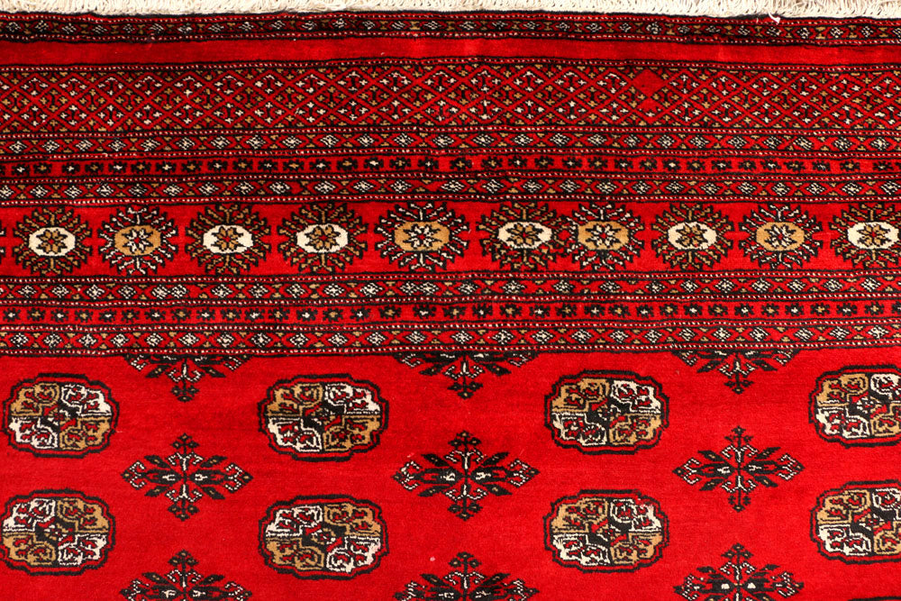 Red Bokhara 6' 7 x 10' 2 - No. 38391 - ALRUG Rug Store