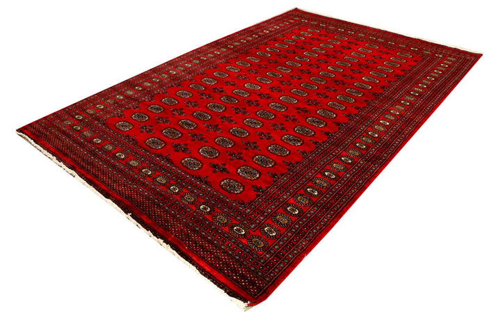 Red Bokhara 6' 7 x 10' 2 - No. 38391 - ALRUG Rug Store