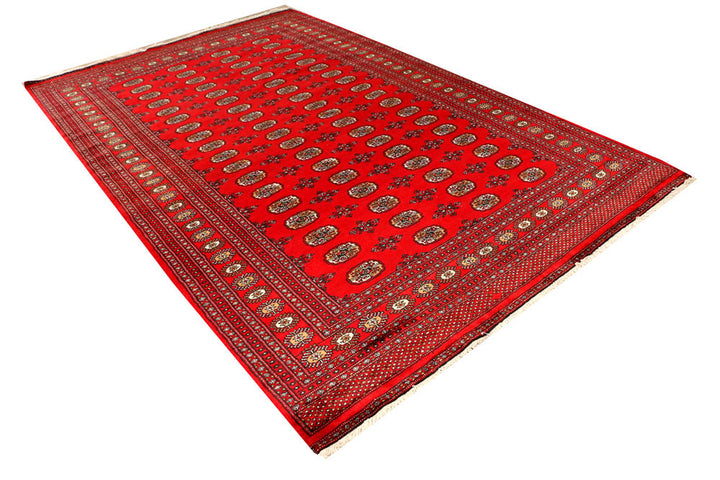 Red Bokhara 6' 7 x 10' 2 - No. 38391 - ALRUG Rug Store