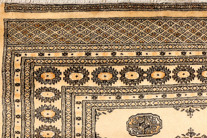 Navajo White Bokhara 6' 7 x 10' 2 - No. 38394 - ALRUG Rug Store