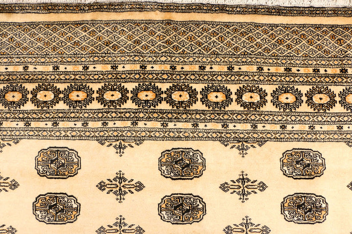 Navajo White Bokhara 6' 7 x 10' 2 - No. 38394 - ALRUG Rug Store