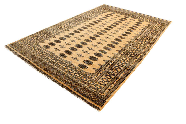 Navajo White Bokhara 6' 7 x 10' 2 - No. 38394 - ALRUG Rug Store