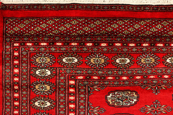 Red Bokhara 6' 2 x 8' 3 - No. 38397 - ALRUG Rug Store