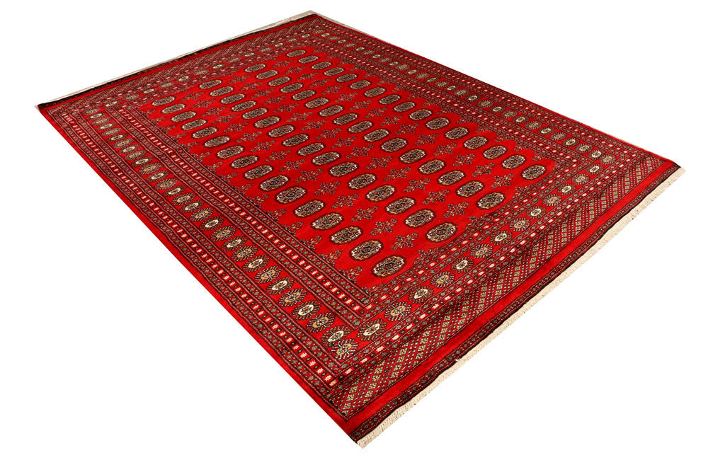 Red Bokhara 6' 2 x 8' 3 - No. 38397 - ALRUG Rug Store