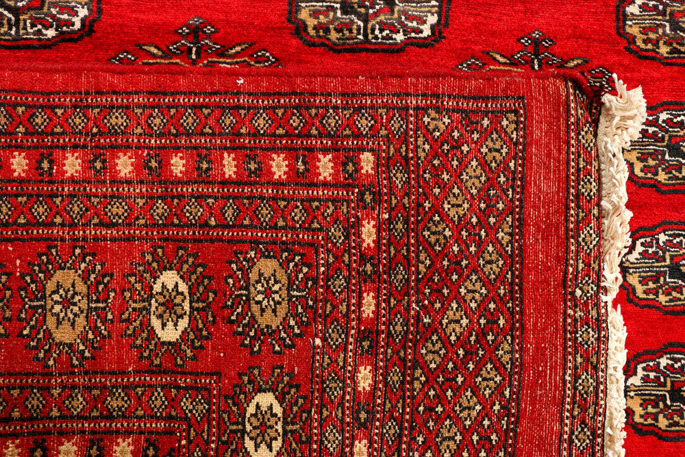 Red Bokhara 6' 2 x 8' 3 - No. 38397 - ALRUG Rug Store