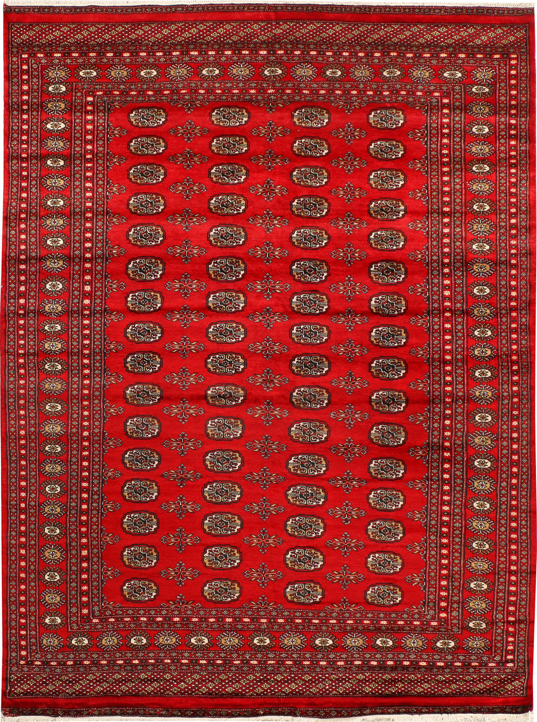 Red Bokhara 6' 2 x 8' 3 - No. 38397 - ALRUG Rug Store