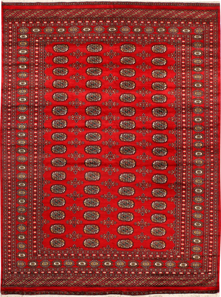 Red Bokhara 6' 2 x 8' 3 - No. 38397 - ALRUG Rug Store