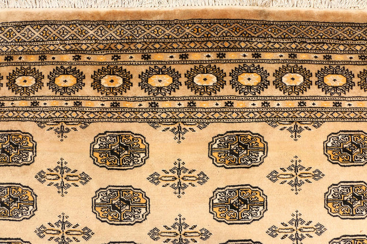 Burlywood Bokhara 6' 1 x 9' - No. 38398 - ALRUG Rug Store
